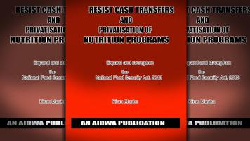 Resist Cash Transfers and Privitisation of Nutrition Programs